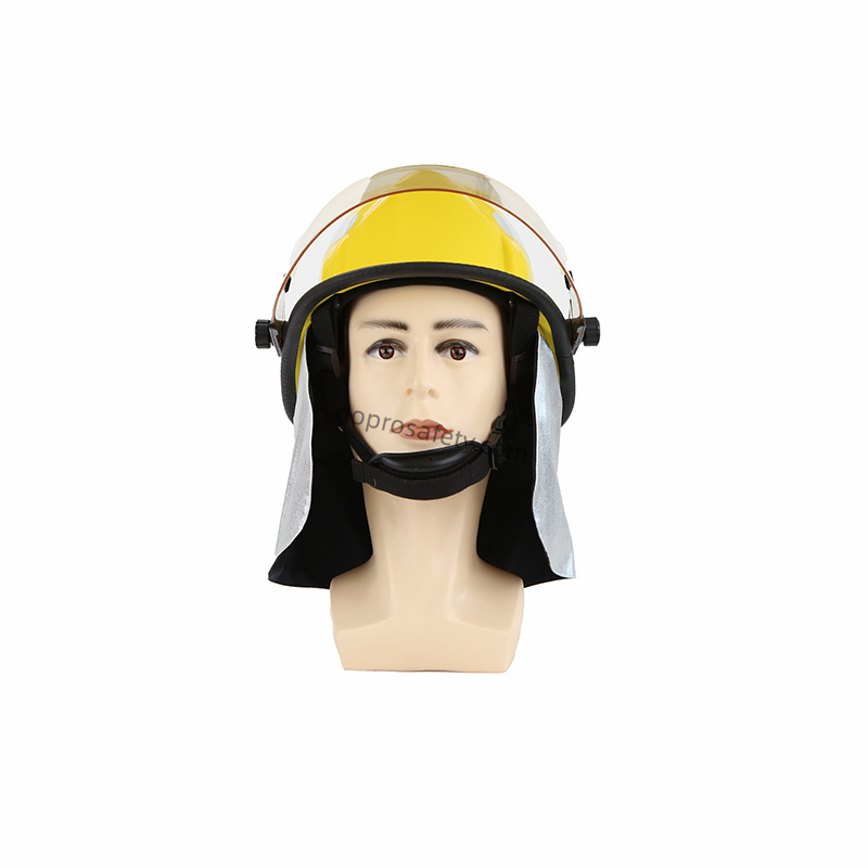 Firefighting Helmet Front View