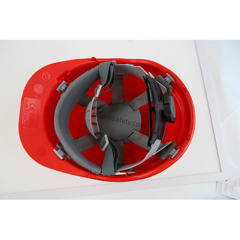 Rotating Ratchet HDPE Safety Helmet