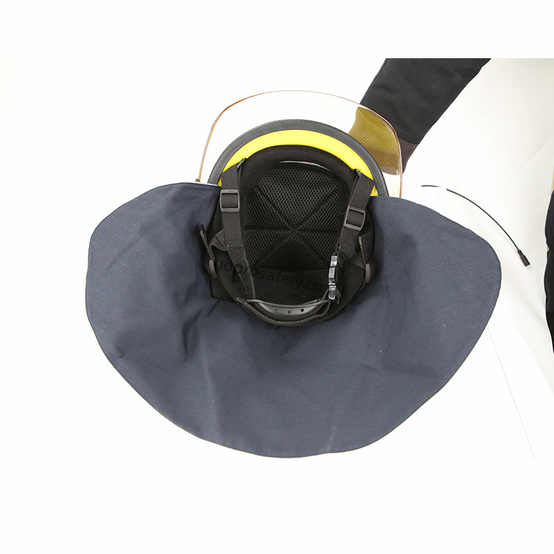 Firefighting Helmet Side View