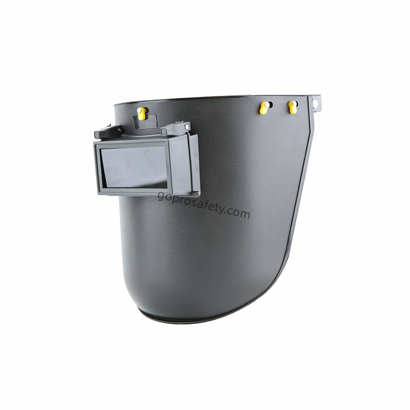 Famous Helmet Mounted Welding Head Shield with Flip-Up Window and Dual Filter Lenses Manufacturers, Pricelist