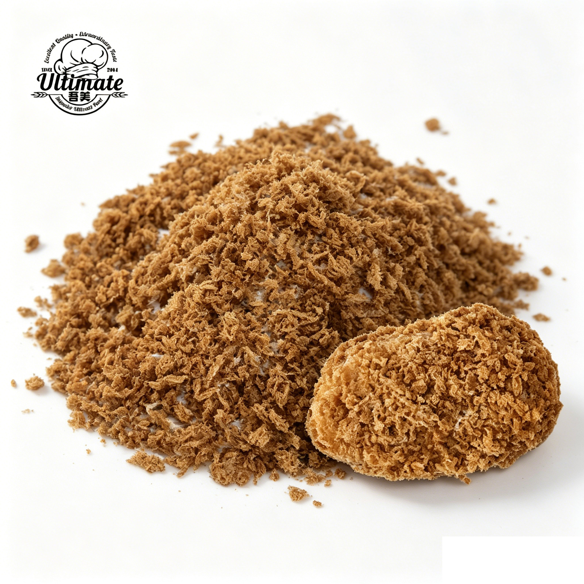 Wumei brown breadcrumbs wholesale commercial use, large bags (20 catties) for coating fried chicken strips and cutlets, breadcrumbs, specifically for fried chicken.