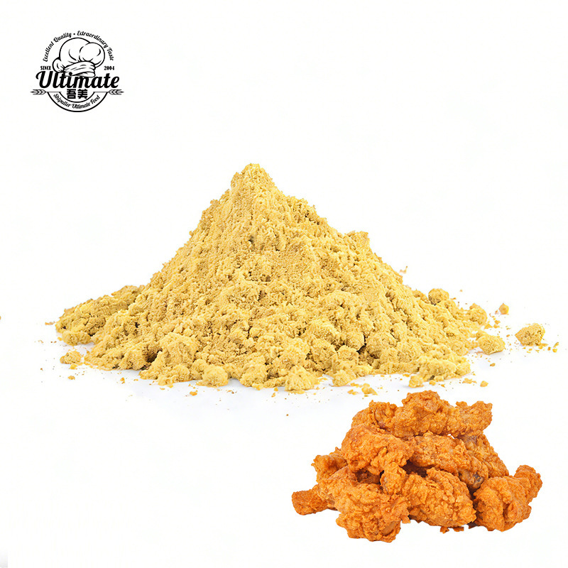 Wumei Spicy Fried Chicken Batter Powder 25kg Predust For Fried Chicken Coating Powder Commercial Large Bag
