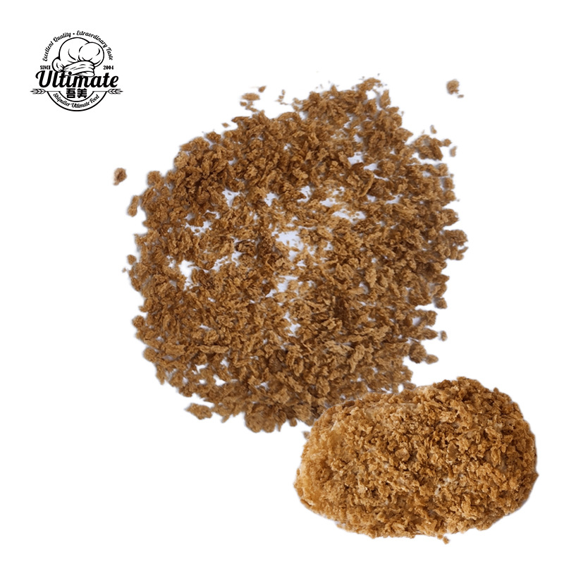 Wumei brown breadcrumbs wholesale commercial use, large bags (20 catties) for coating fried chicken strips and cutlets, breadcrumbs, specifically for fried chicken.