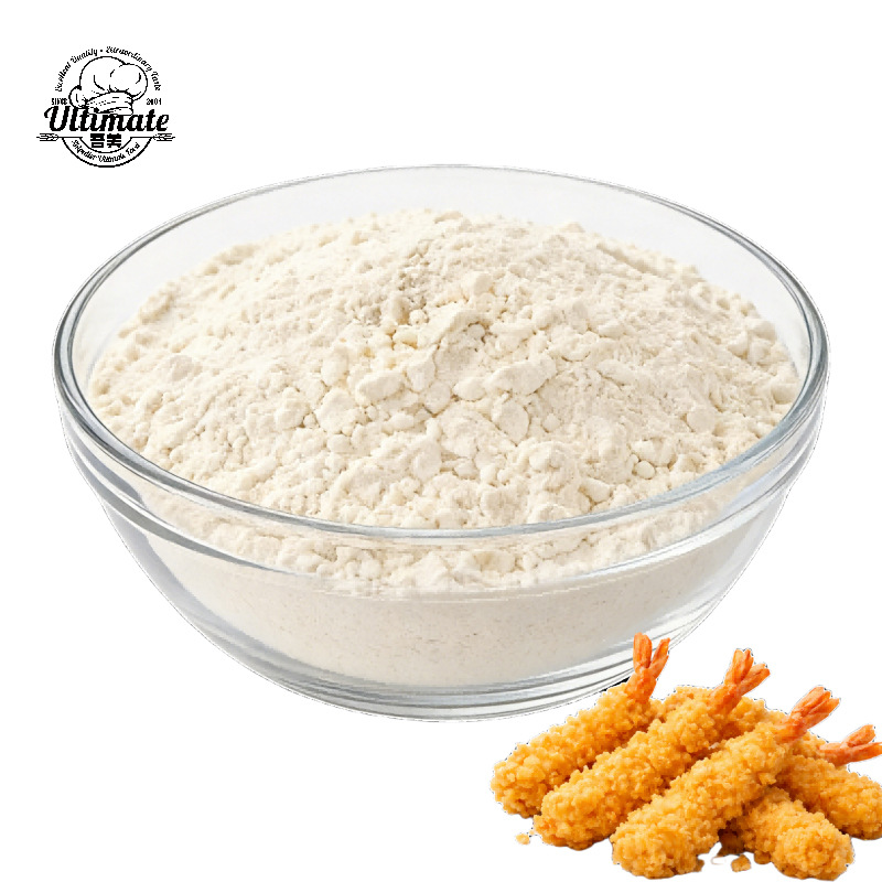 Wumei Tempura Powder, 10kg Commercial Crispy Frying Powder, Japanese Fried Food Tempura Powder, Coating Powder, Large Packet Frying Powder
