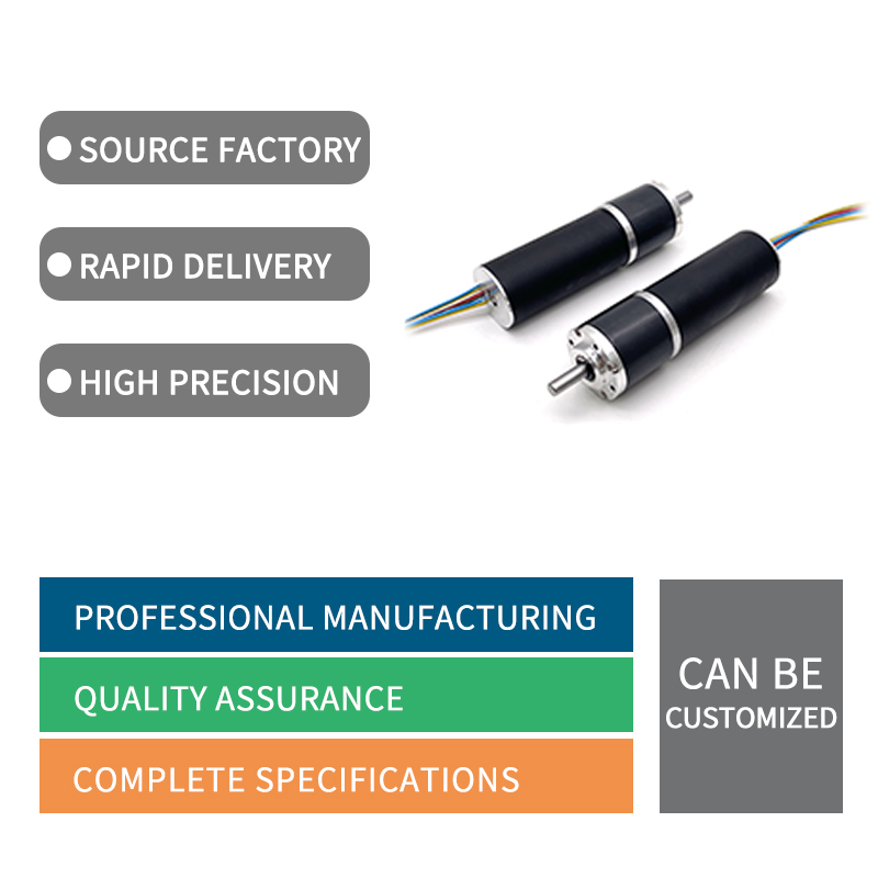 Mini Small Brushed Brushless Coreless Motor 3V 6V 12V 24V for Home Appliances Permanent Magnet DC Motor Can Add Encoder/Gearbox