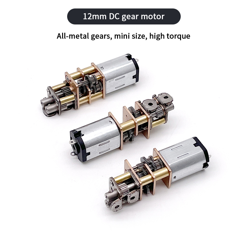 DC Motor Small N20 12mm 3v 5v 50mNm 1000RPM High Torque Low Rpm Custom Mini Vibration Motor