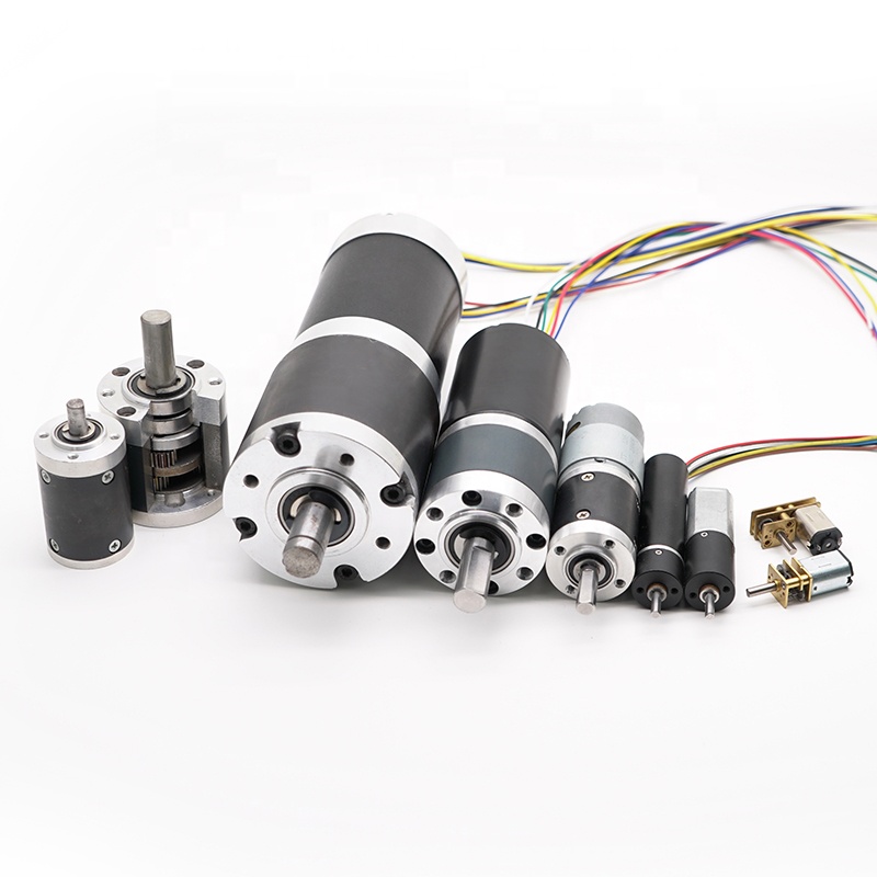 TT Small Motor 6V 12V Brush Spur Gearbox Permanent Magnet 030 050 130 180 14mm 16mm 20mm Electric Dc Gear Motor