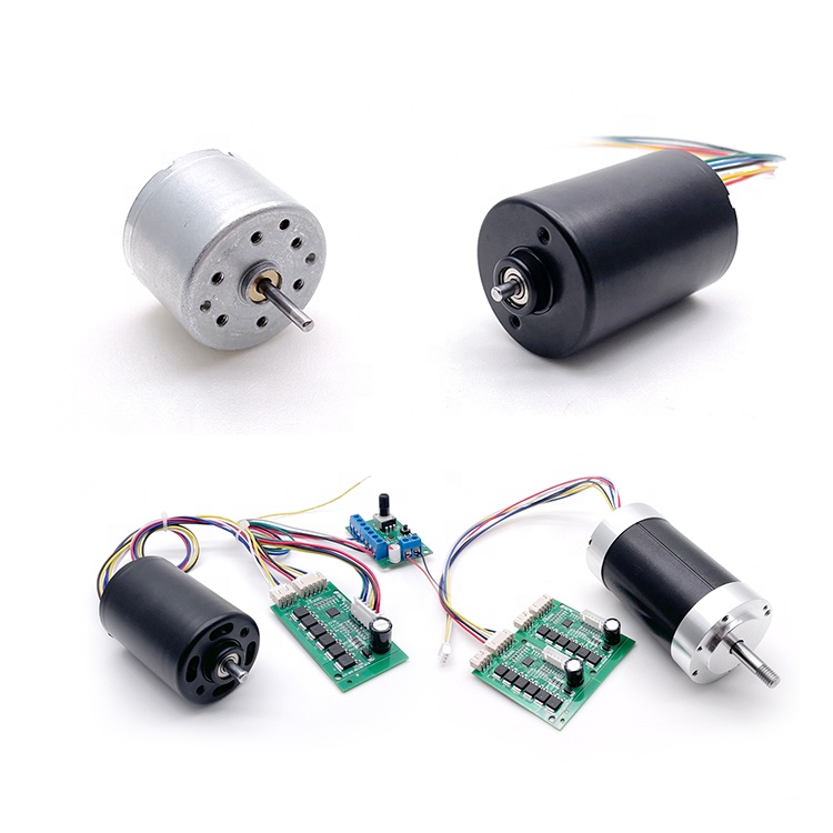 China Supplier 12v 24v TEC2430 Bldc 24mm Diameter Vibration Motor