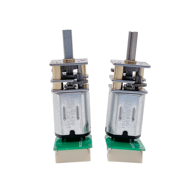 Small N10 N20 Metal Gear Reducer Motors 3v 5v 6v DC Spur Geared Motor With Optional Encoder 3ppr 7ppr