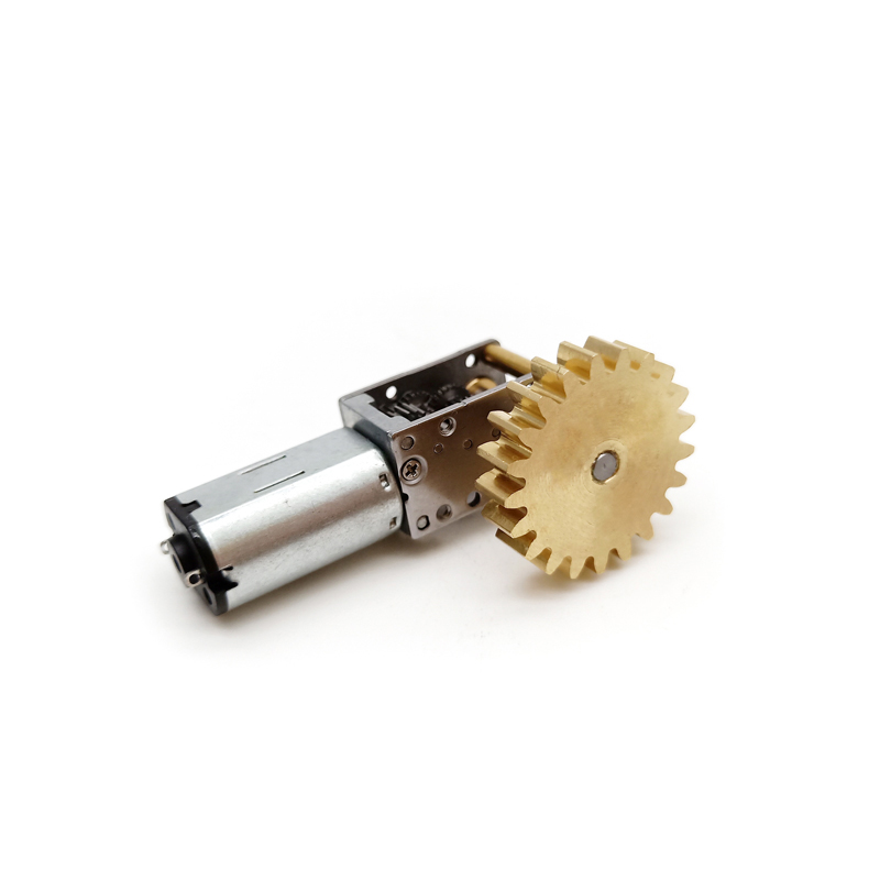 TWG1220-N30VA High Torque High Efficiency Worm Gear Motor for Robot,Worm Gearbox 12*20mm Plus N30 Permanent Magnet DC Motor