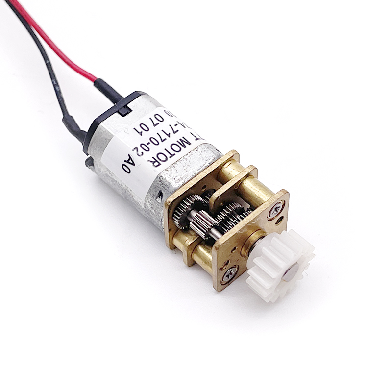 Factory Wholesale Small Dc Motor 5v 12mm Small N20 Micro Dc Gear Motor 720 Rpm Dc Metal Gear Motor