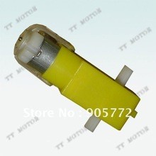 High Torque Yellow Plastic Small Power for DIY Toys DC Moter