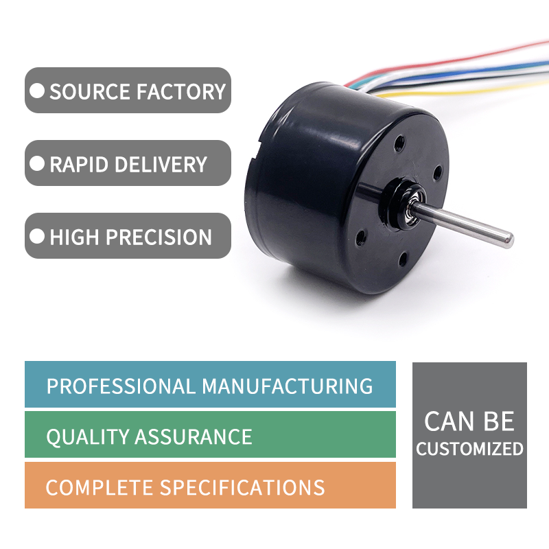 6000 Rpm High Torque Pancake Brushless DC Motor for Small Machine