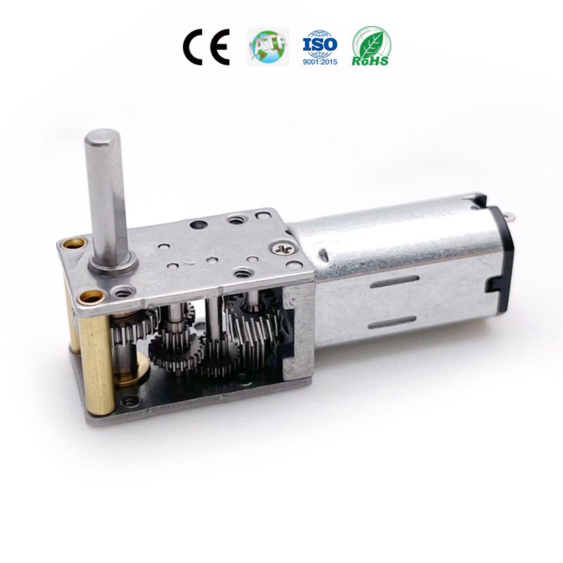 Small Size Worm Gear Box 12*20mm High Ratio 1024/1 Low Speed N30 2.4v 5v 6v 12v Dc Worm Gear Motor