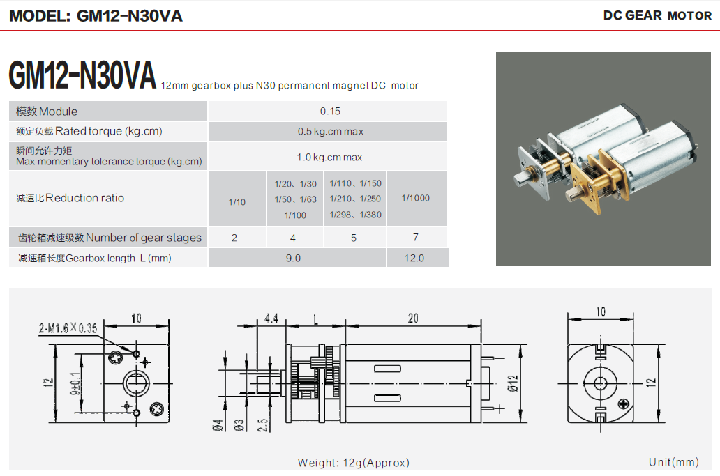 Motor Product