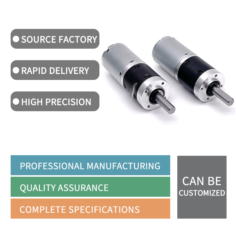 Long Life Low Noise 12v/24v Bldc Brushless Motor 24mm Planetary Gearbox Waterproof for Power Tools Permanent Magnet