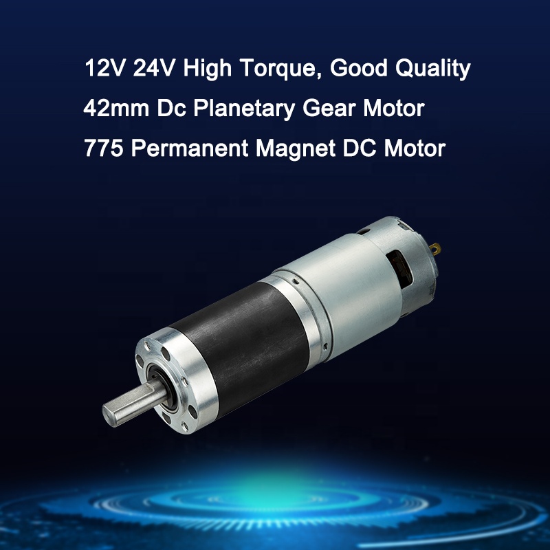 42mm Planetary Gear Brush Motor 12V 150RPM Electric Motor for Coffee Grinder