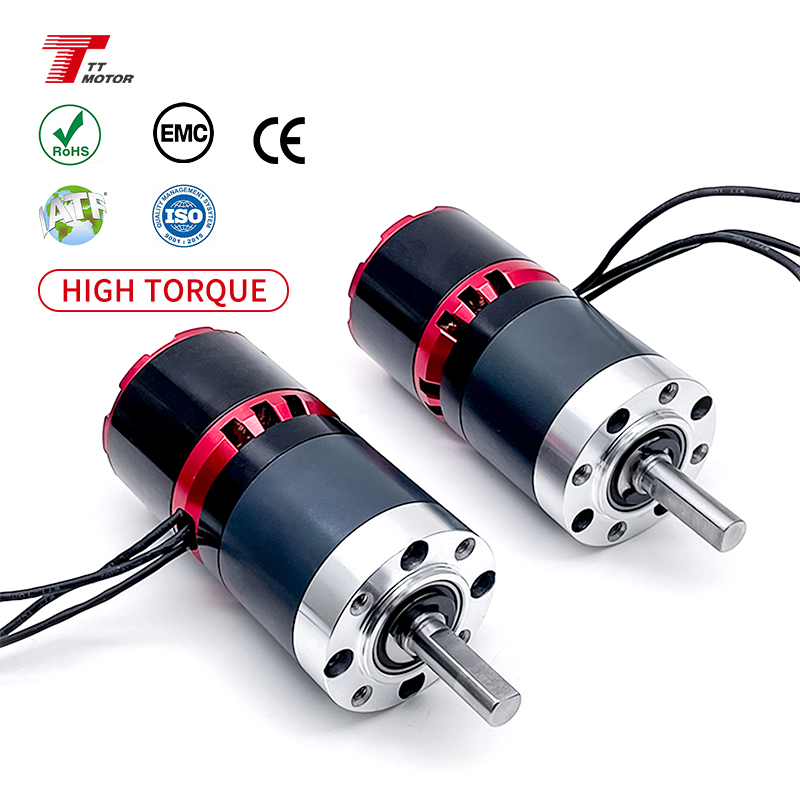 External Rotor Planetary Gear Motor 12V 42mm Permanent Magnet 5-925RPM Compact Design for Industrial Home Appliance