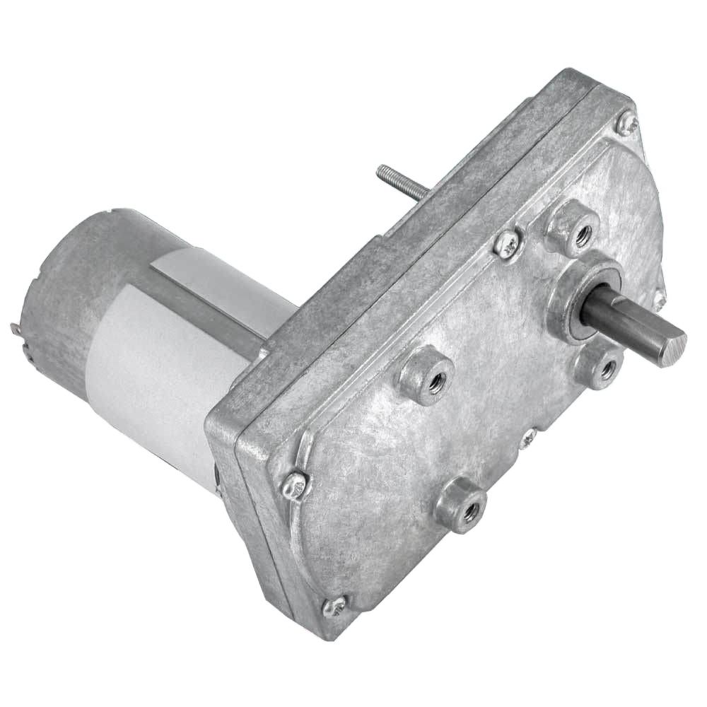 100rpm Low Speed L-shape Dc Motor with Eccentric Out Shaft Gearbox