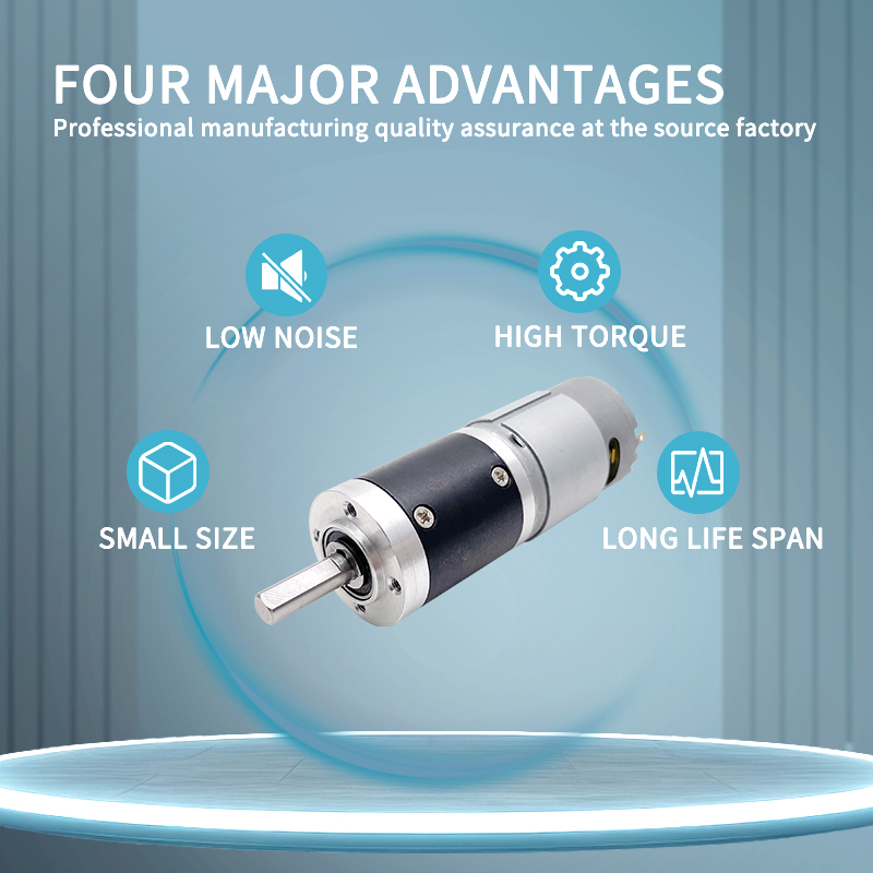 DC Electric Gear Planetary Gearbox Motors 28mm 12V High Torque Speed Small Mini Geared Sex Machine Motor Low Noise Long Lifespan