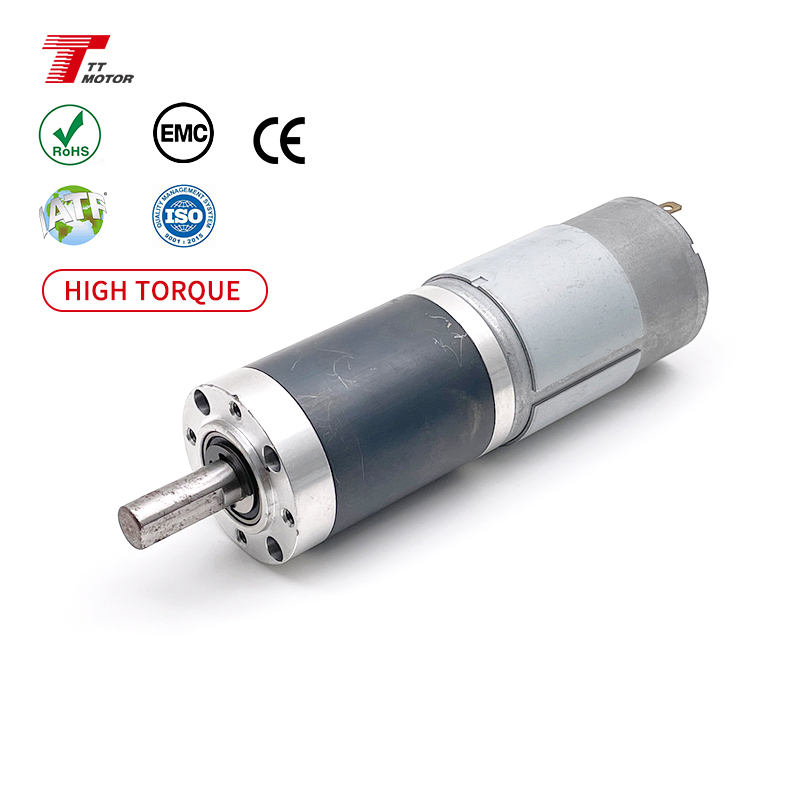 12V 24V High Torque Brushed DC Motor 775 Combine with 42 Mm Box TT MOTOR GEAR MOTOR Permanent Magnet Rohs Drip-proof 180-250ma