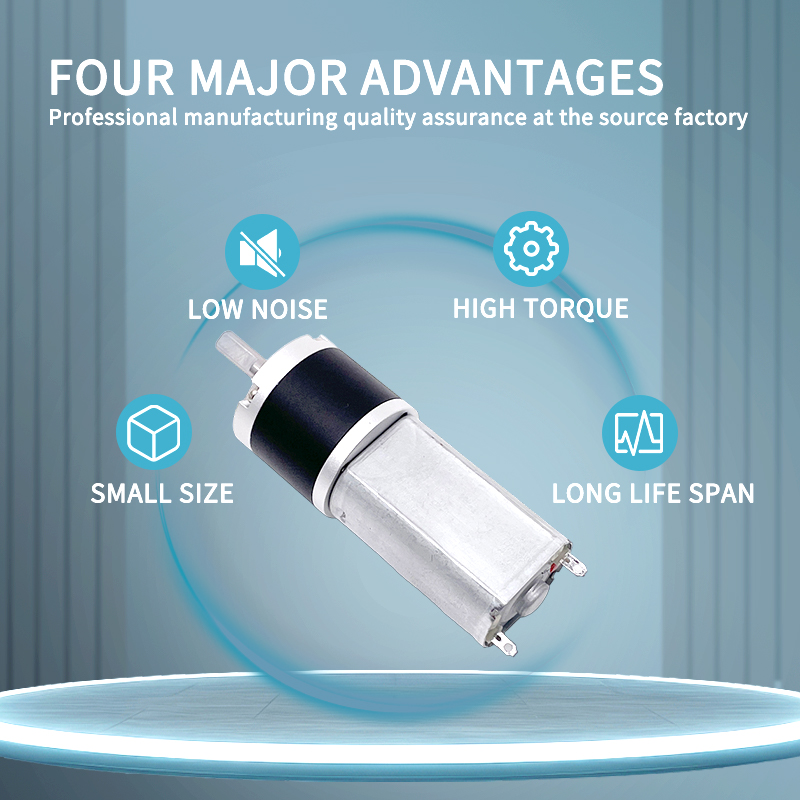 Factory Direct 22mm Planetary Gearbox 6V 12V 24V 3kg.cm High Torque Dc Planetary Gear Motor with Rohs Certificate