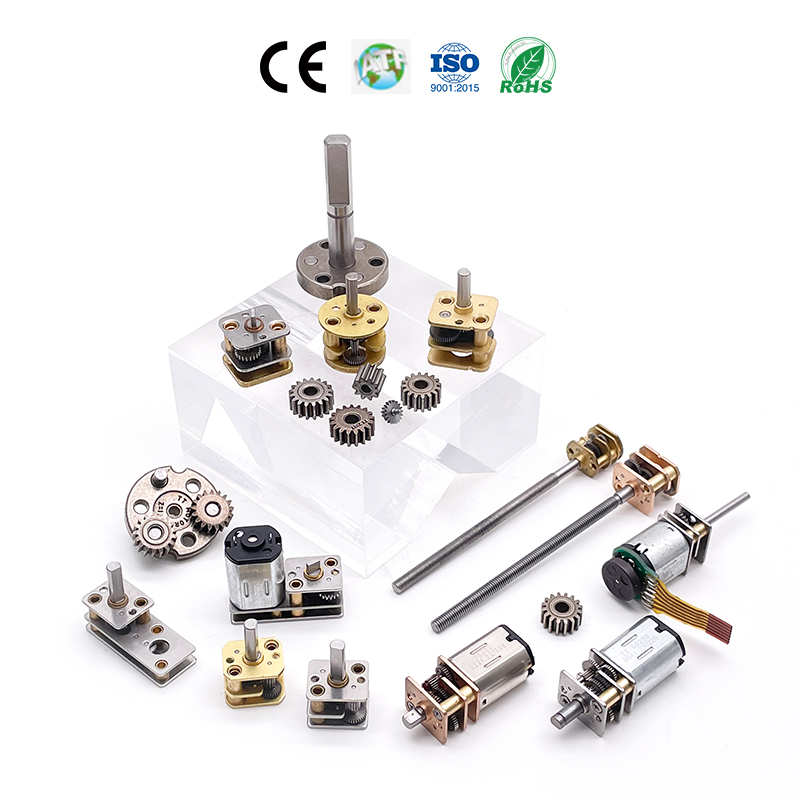 N20 Motors 150 Rpm 500rpm 1200rpm 12mm Mirco Brushed Geared Motor 2.4V 5V 6V 12V Mini DC Motor for New Energy Vehicle Lock