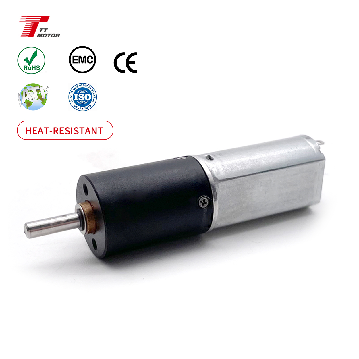 GMP16-050SH 6v 16mm DC Gear Motor with Encoder 3ppr