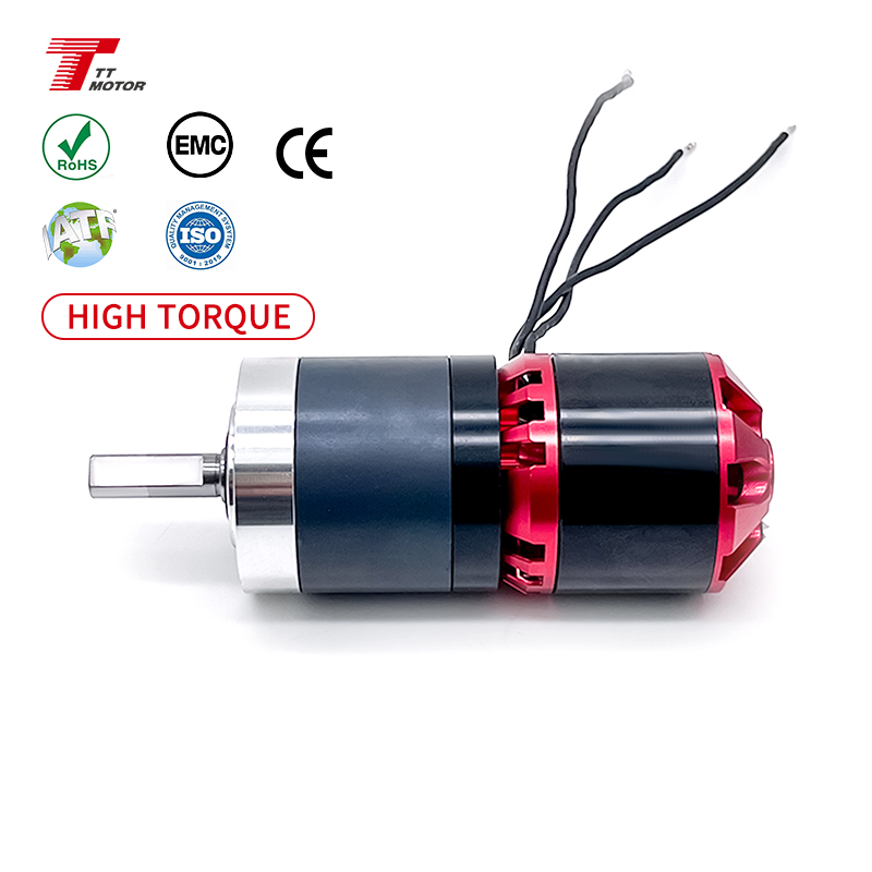 External Rotor Planetary Gear Motor 12V 42mm Permanent Magnet 5-925RPM Compact Design for Industrial Home Appliance