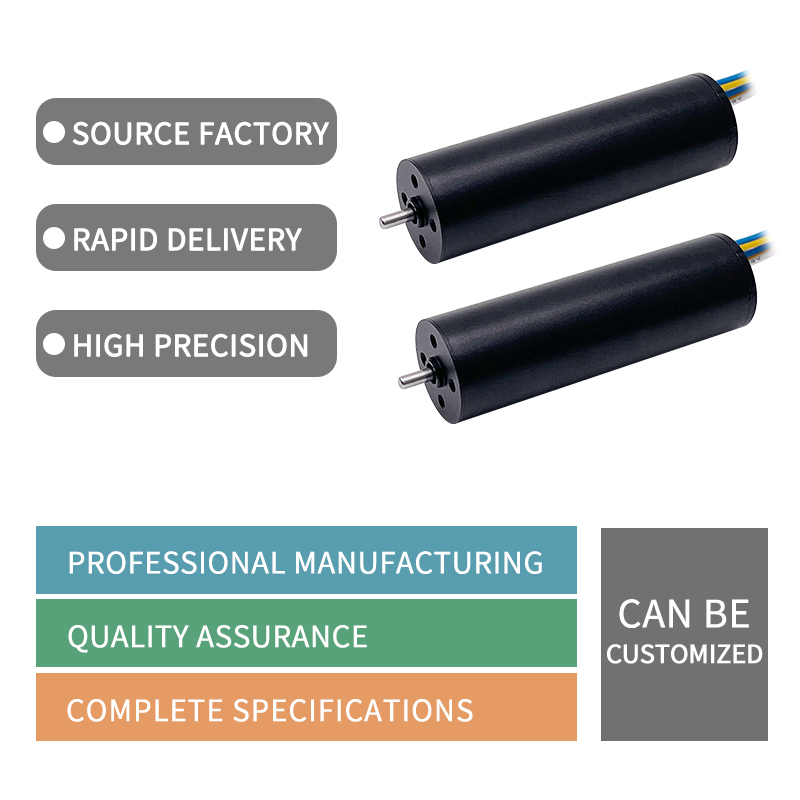 TBC1652 16mm 24 Volt Electric Coreless  Brushless BLDC Motor  with Optional Encoder High Torque