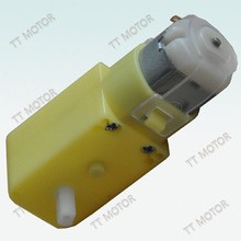 High Torque Yellow Plastic Small Power for DIY Toys DC Moter