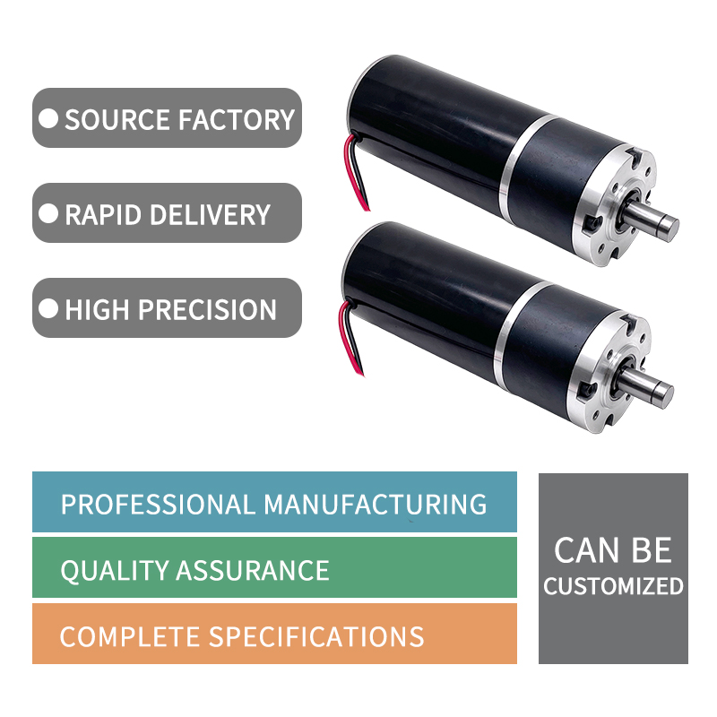 Low Noise High Torque 60mm Planetary Gearbox Dc Gear Motor 24V Electric Motor for Grass Cutter Machine From CN