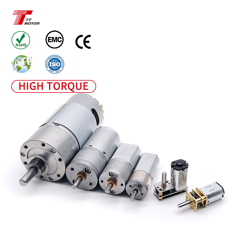 TT Micro 3V 6V 12V 24V Brush Motor Spur Gearbox Permanent Magnet 12mm 16mm 20mm 24mm 25mm 37mm Electric Dc Gear Motor