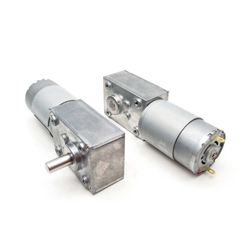 High Torqu Motor Worm Gear Motor TWG4058-555PM 12v Electric Permanent Magnet Brush DC Motor Plus 40*58mm Worm Gearbox