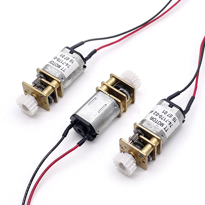 Factory Wholesale Small Dc Motor 5v 12mm Small N20 Micro Dc Gear Motor 720 Rpm Dc Metal Gear Motor