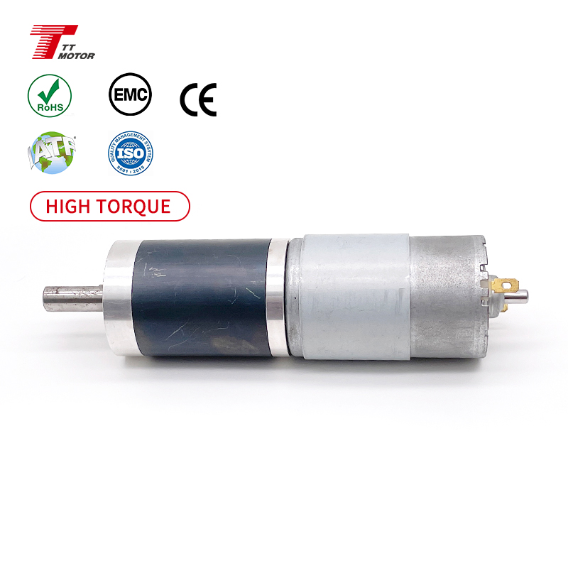TT 42mm Planetary Geared Motor Gearbox High Rpm 775 12v 24v Dc Motor with Optical Encoder