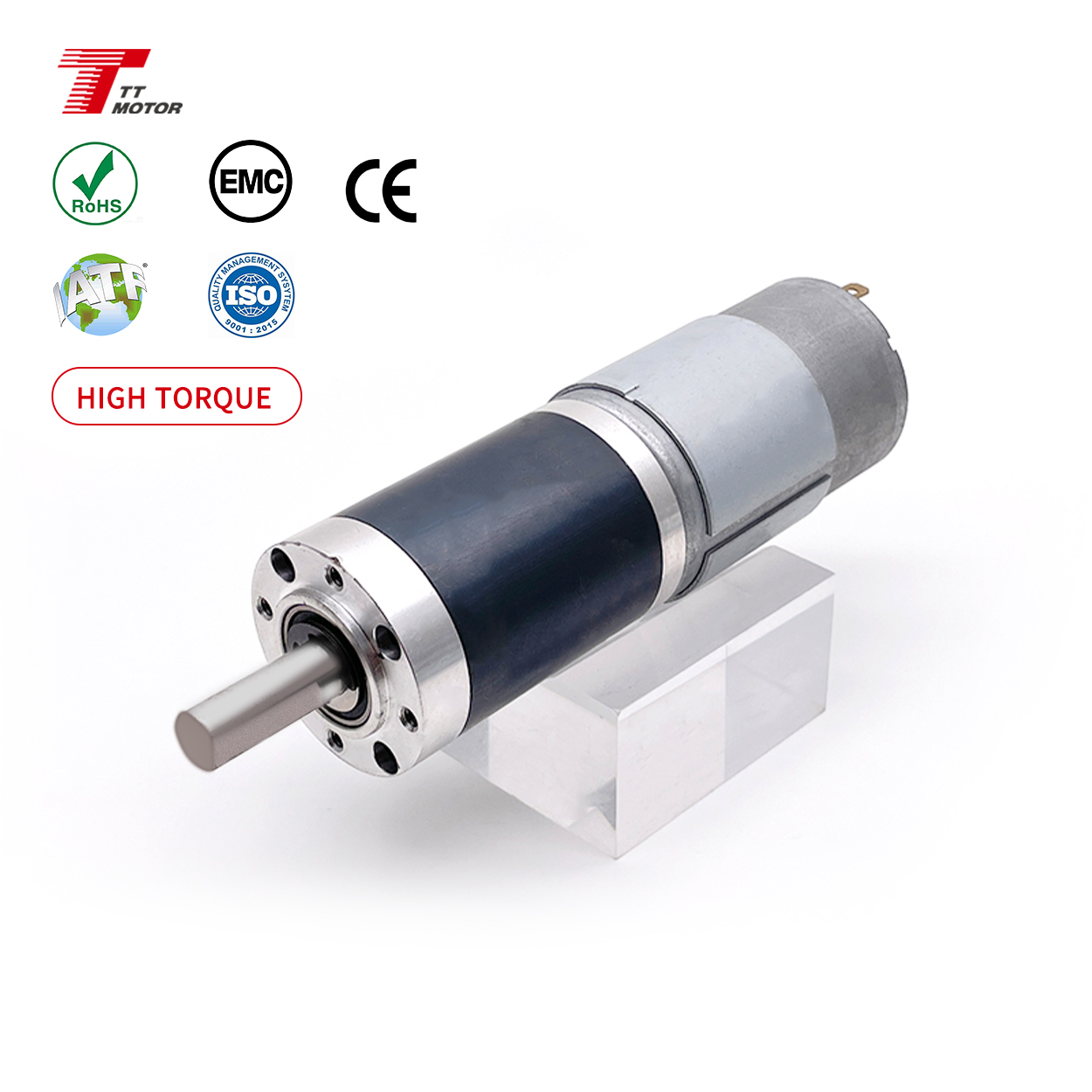 TT Power Drill Gearbox 775 Motor with Planetary Gearbox Reducer 12v Dc Motor with Gear Reduction 24v 42 mm 60 Kg.cm 5 Rpm 70 Rpm