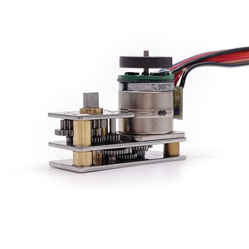 Stepper Motor and Spur Gear Box GM24-10BY 3.3v Permanent Magnet 2phase High Torque 18degree Step Angle Micro Stepper Motor