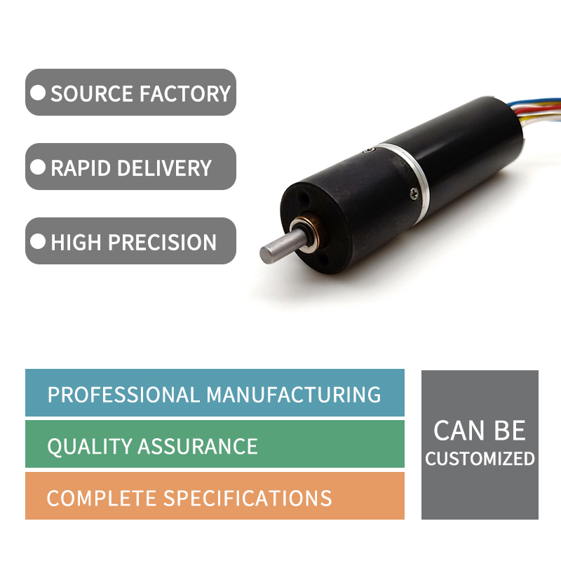 Customized Manufacturer 12V 24V 16mm Bldc Brushless Dc Planetary Gear Motor With Optional Encoder