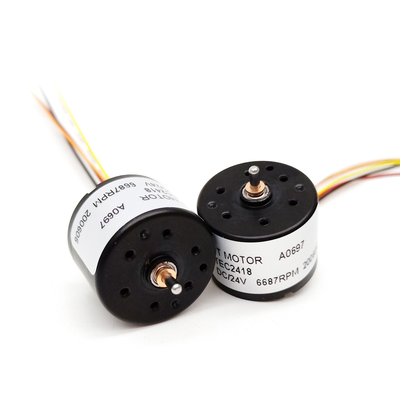 TT Motor High Speed Bldc Vibration Motor TEC2418 12v/24v PWM Brushless Dc Motor Controller