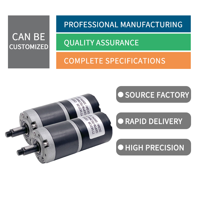 OEM 12V 24V Mini Small Brushless Motor Can Add Gearbox for Smart Home Appliances and Hair Dryer Permanent Magnet DC Motor