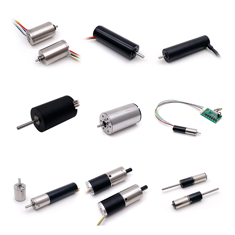 Mini Small Brushed Brushless Coreless Motor 3V 6V 12V 24V for Home Appliances Permanent Magnet DC Motor Can Add Encoder/Gearbox