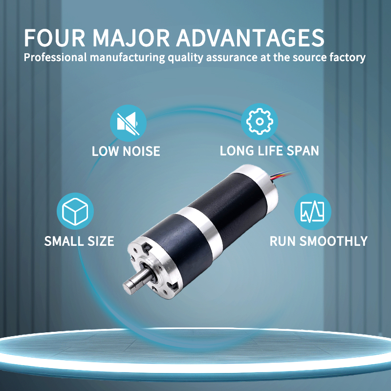 GMP60-TEC56100 High Torque Electric Car Motor with air Brake 12v 24V Motor Dc Brushless for Smart Car