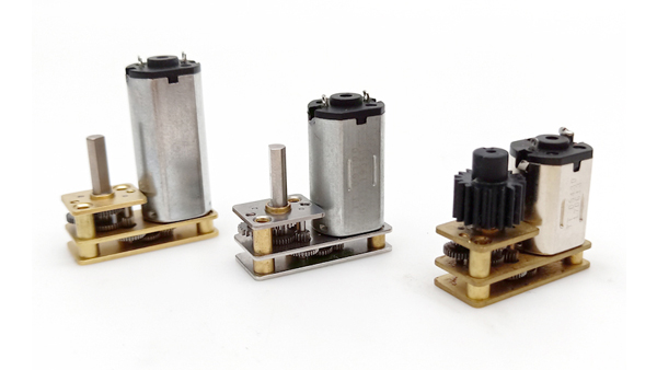Small Size Dc 180 Degree Shaft 12 Volt Geared Motor