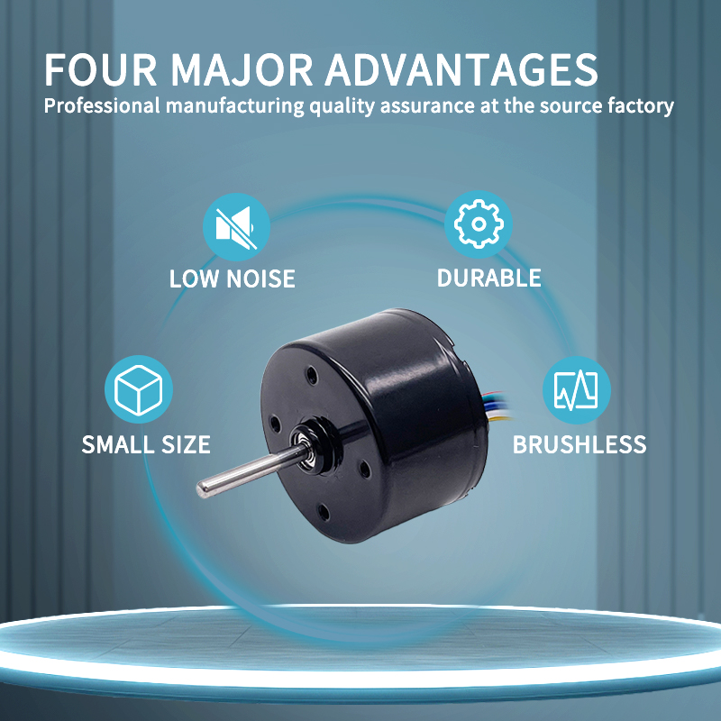 6000 Rpm High Torque Pancake Brushless DC Motor for Small Machine