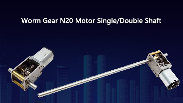 Micro DC Worm Gear Motor Model 3