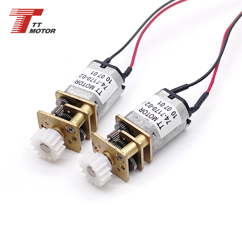 N20 Motors 150 Rpm 500rpm 1200rpm 12mm Mirco Brushed Geared Motor 2.4V 5V 6V 12V Mini DC Motor for New Energy Vehicle Lock