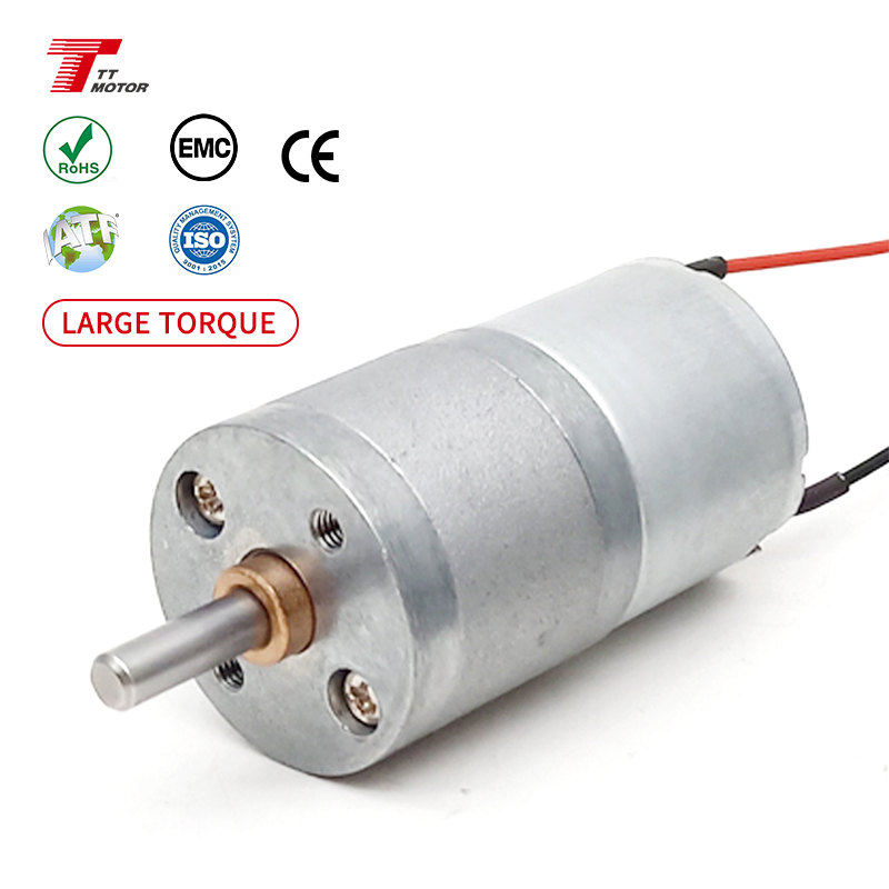 OEM ODM Manufacturer Micro 25mm Spur Gearbox Dc Electric Motor 320 370 Permanent Magnet Brushed 6V 12V Dc Gear Motor
