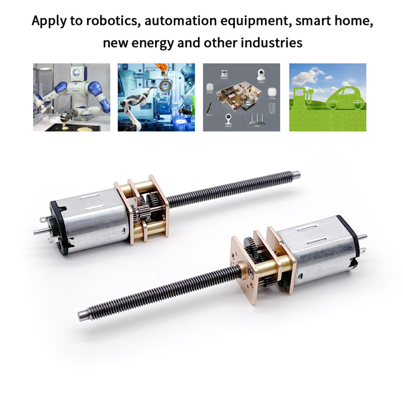 3v 6v 12v 15rpm to 1500rpm Mini Dc Spur Gear Motor Low Rpm N20 N30 Small Motor