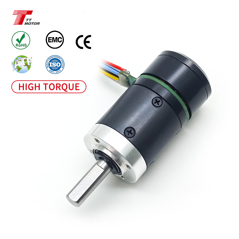 Outer Rotor BLDC Planetary Gear Motor 12V 24V 6-1750RPM High Torque Compact Design for Industrial Automation